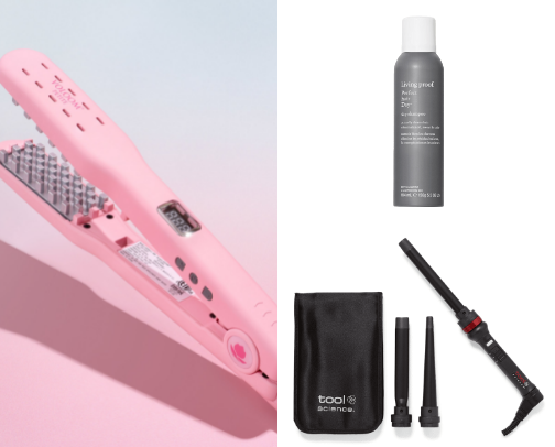 Hair products for the ones that have low maintenance time but want a high maintenance look! cover photo collage