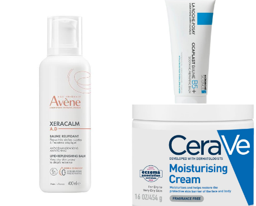 Products for extra sensative skins. cover photo collage