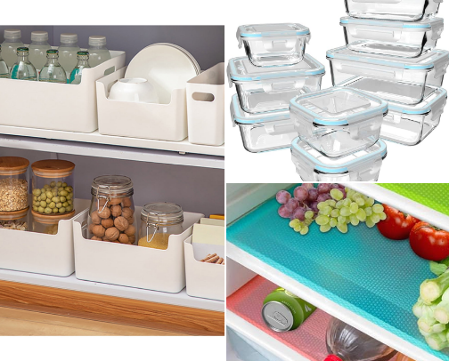 What’s in my fridge and pantry cover photo collage