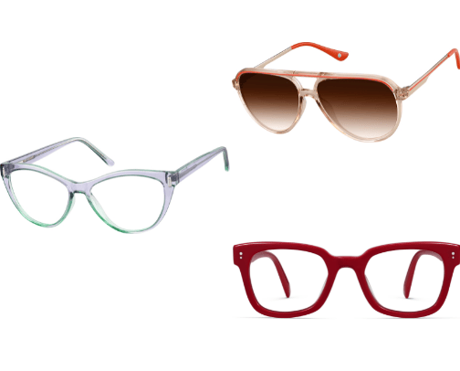 My Favorite Glasses Frames cover photo collage