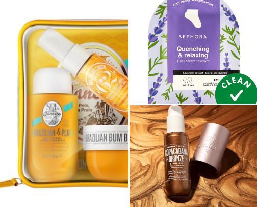 Bath and body cover photo collage