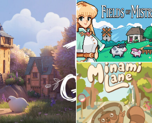 Cozy Games to De-Stress to in 2025 cover photo collage