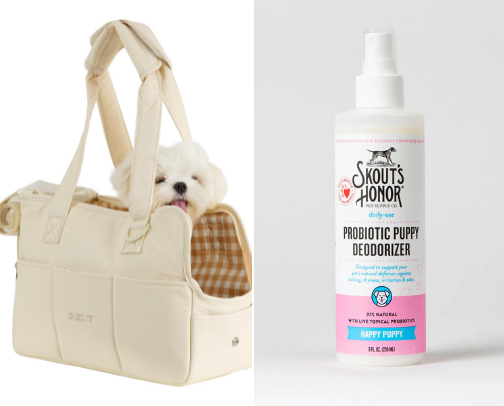 “what do I need for my puppy?” cover photo collage