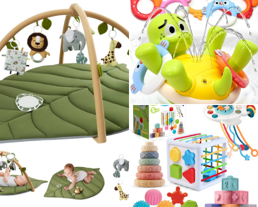 Baby Must Haves for Newborns and well into those hard stages cover photo collage