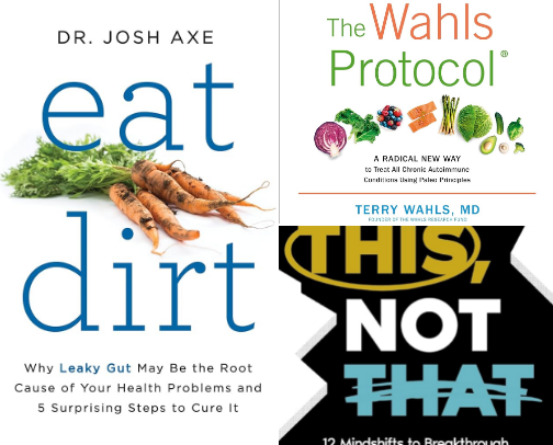 Auto Immune Book Recs cover photo collage