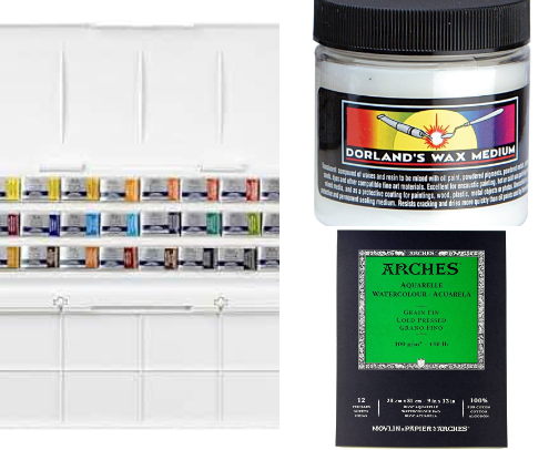 Art Supplies Must-Haves! cover photo collage