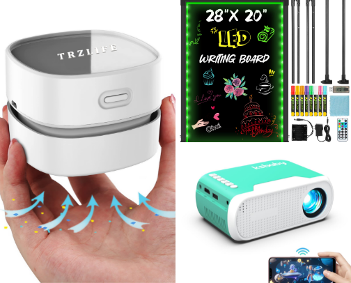 Quirky & Fun Gadgets cover photo collage
