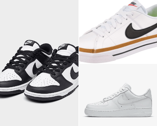Nike fashion cover photo collage