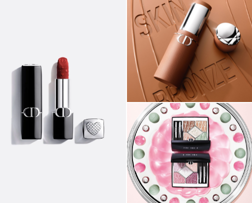 LIPS AND MORE WITH DIOR cover photo collage
