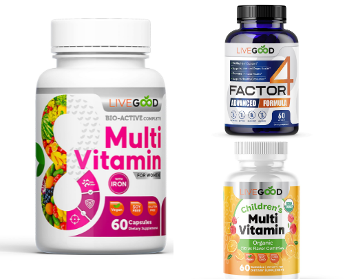 My go to health supplements cover photo collage