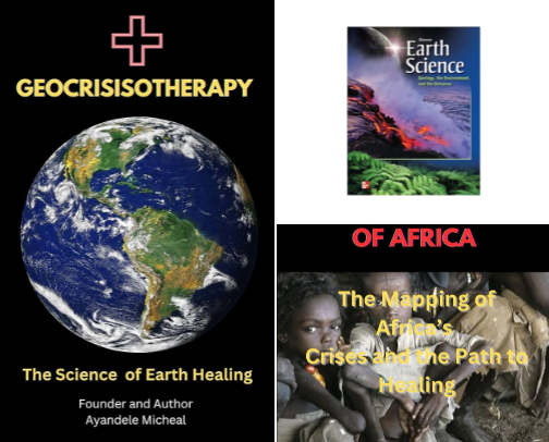Geo-Crisis Books cover photo collage