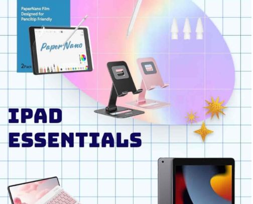 Tech essentials! cover photo collage