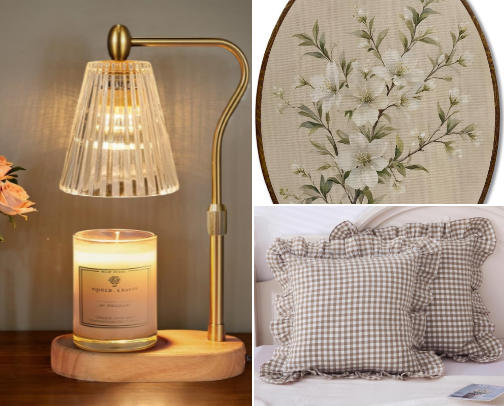 Cozy Cottage Home Finds cover photo collage