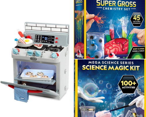 Christmas stocking stuffers for kids cover photo collage