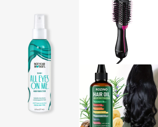 Perfect silk press at home 😊 cover photo collage