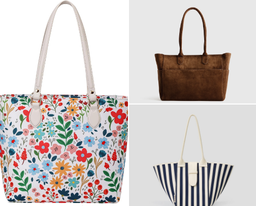 Cute & Stylish Tote Bags You'll Want to Carry Every Day cover photo collage