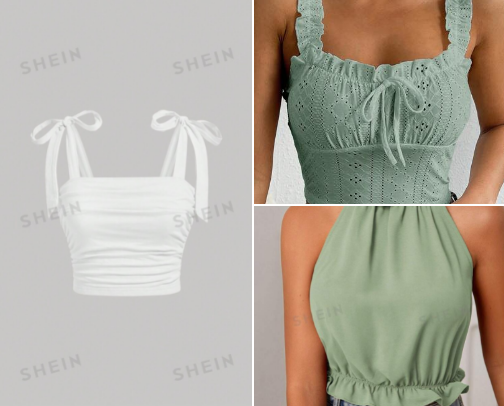 the prettiest tops for summer 🌴 cover photo collage