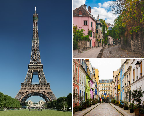 Ultimate Paris travel recommendations cover photo collage