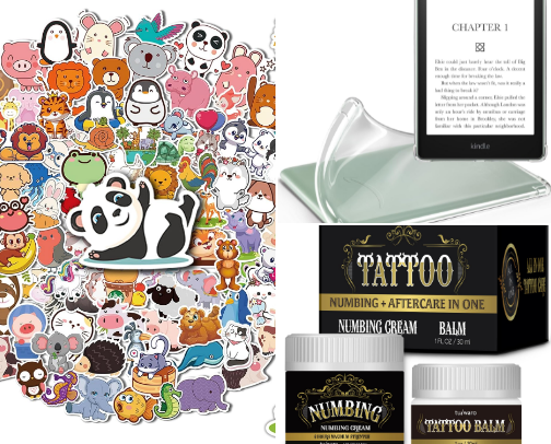 Recent Amazon Purchases cover photo collage