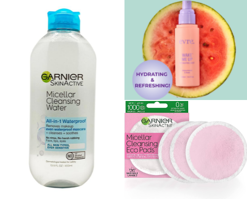 Skin care for teens or beginners cover photo collage