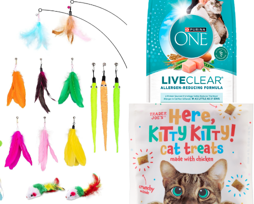 Cat Mom Necessities cover photo collage
