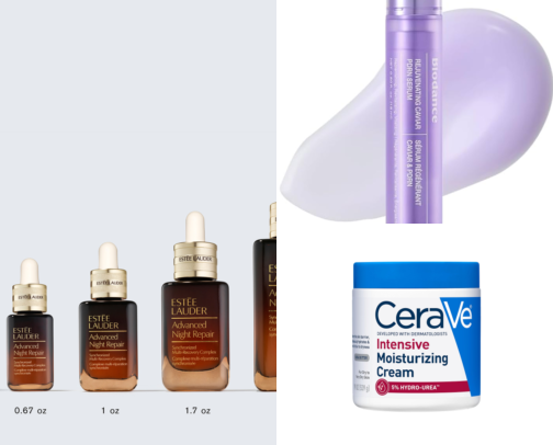 My favorite beauty recs cover photo collage