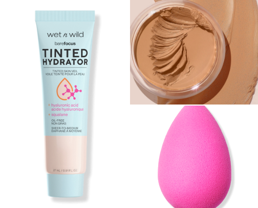 Simple everyday makeup routine cover photo collage