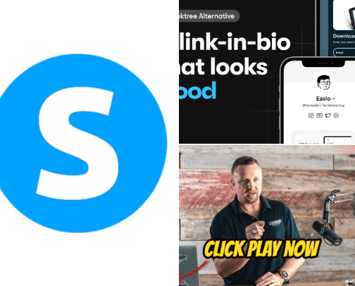 Online Business & Marketing cover photo collage