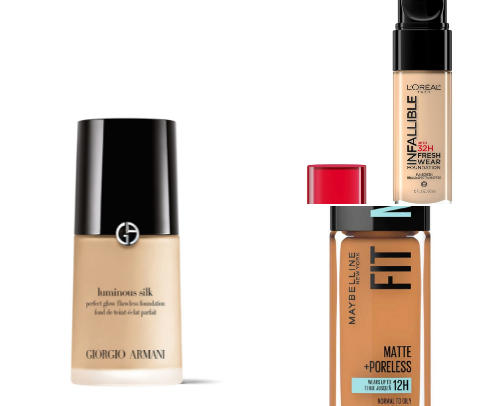 Acne Safe Foundations cover photo collage