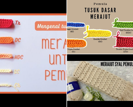 Tools Crochet for Beginner cover photo collage