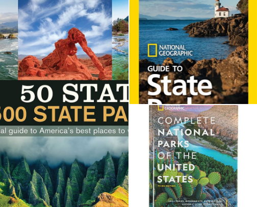 PDF Free - Road Trip Library for 50 States 500 State Parks Explorers cover photo collage