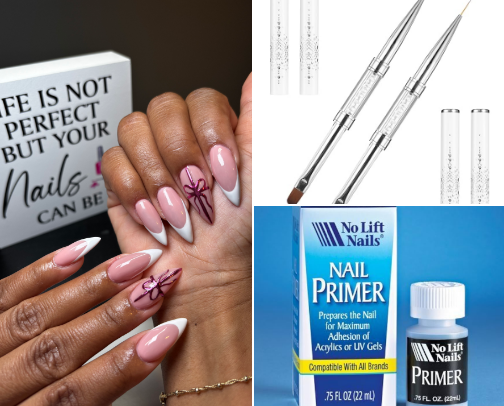 Beginner DIY Nails cover photo collage