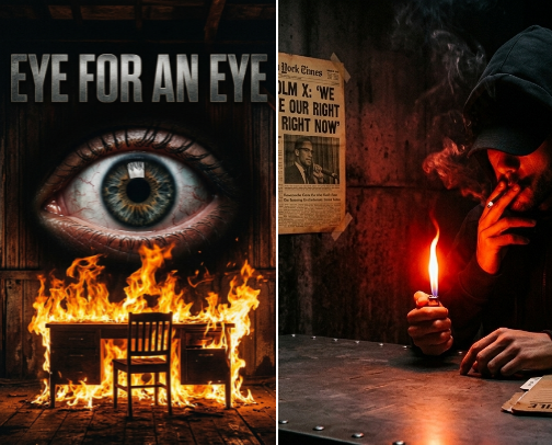 Eye For An Eye - Official Release cover photo collage