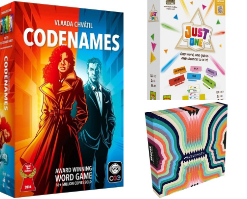 New Board & Party Games for Family Gatherings & the Holidays (A Pastor's Picks) cover photo collage