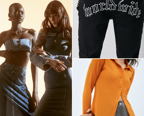 Fashion cover photo collage