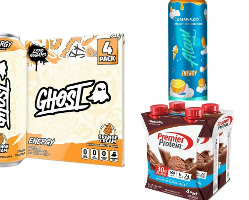 Gym Drinks to Help Boost Gains cover photo collage