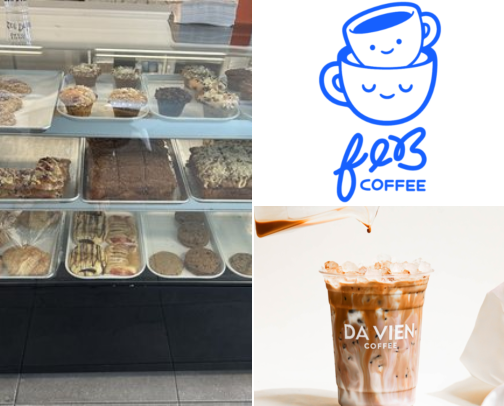 My top coffee shop recs ☕️ cover photo collage