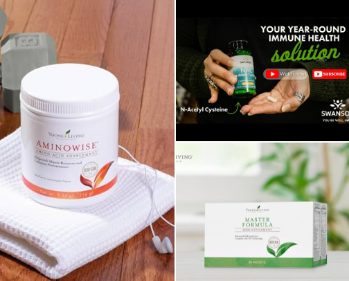 Stayin’ Alive 🎶 Supplements We Use Daily cover photo collage