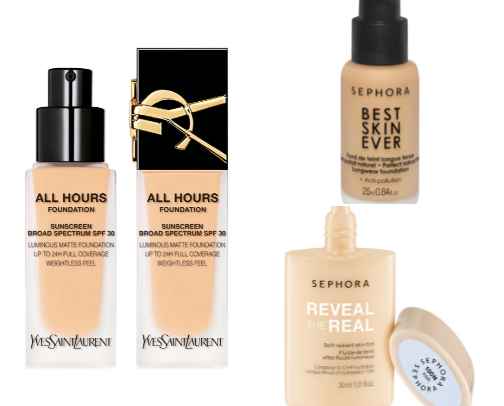 My favorite beauty recs cover photo collage