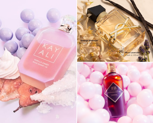 My Most Complimented Perfumes + Their Dupes cover photo collage