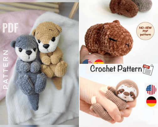 Crochet cover photo collage