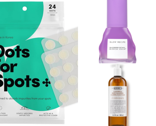 Skincare essentials for clear glowing skin cover photo collage