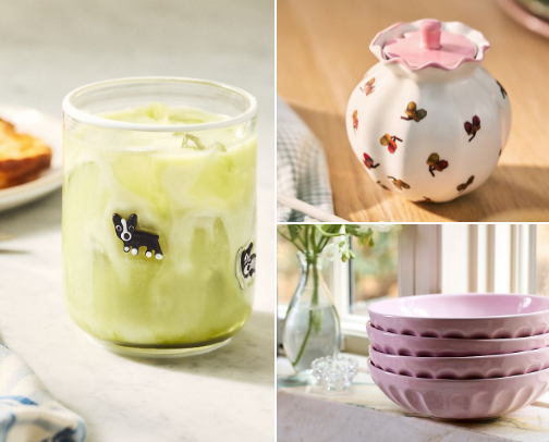 Kitchen/dining picks from Anthropologie cover photo collage