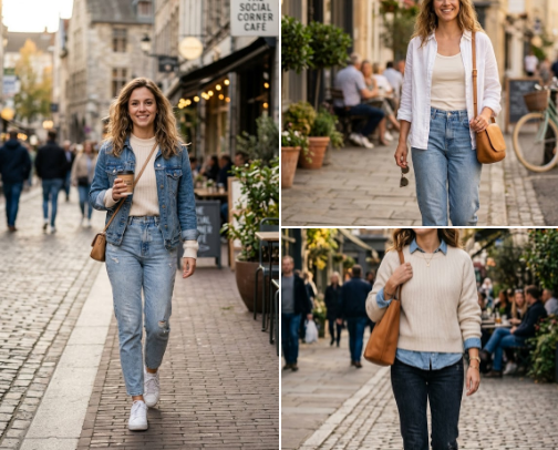 Casual Everyday Outfits for Women | Comfortable, Stylish & Effortlessly Chic cover photo collage
