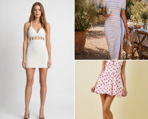 Outfit for Sommer time cover photo collage