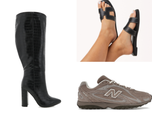 shoes cover photo collage