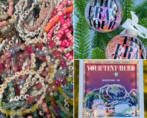 Swiftie Gifts on Etsy cover photo collage