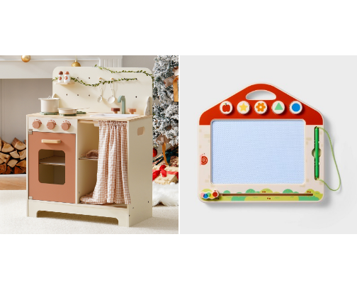 SCREEN FREE TODDLER TOYS FOR SMALL SPACE LIVING cover photo collage