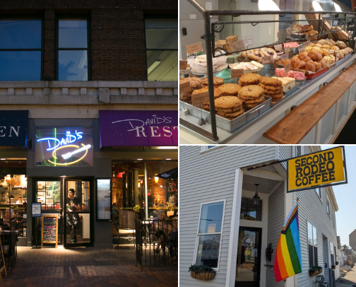 Right Around the Corner: Local Maine favorites cover photo collage