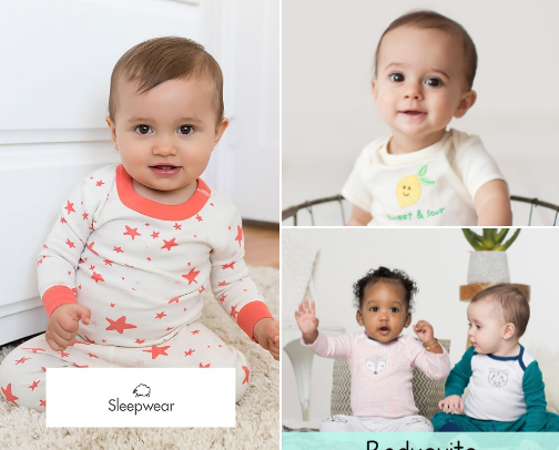 Baby Clothes cover photo collage